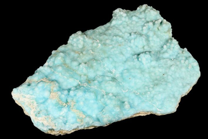 5.6" Sky-Blue, Botryoidal Aragonite Formation - Yunnan Province, China